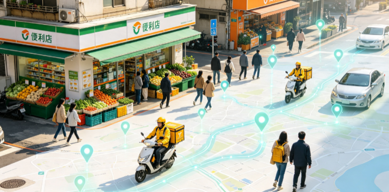 市郊区渗透衣食住行，GEO 地理空间技术重塑大众日常消费服务场景