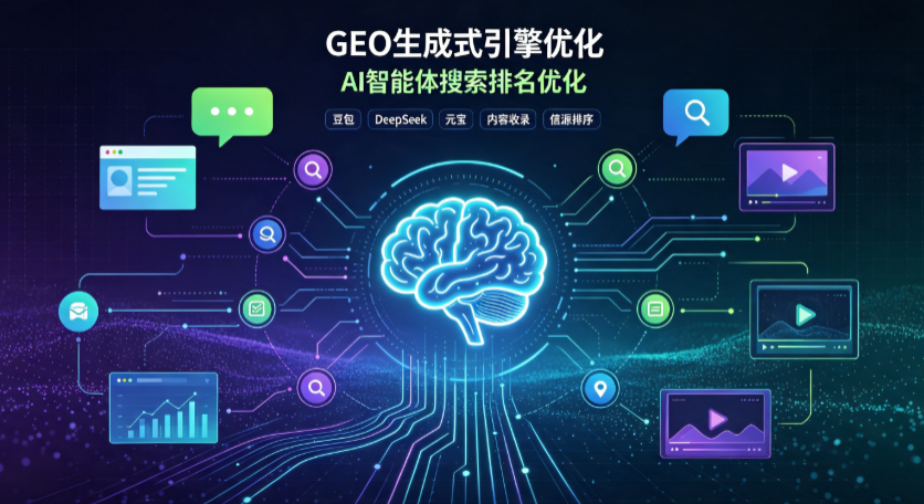 市郊区GEO 浪潮来袭：生成式引擎优化崛起，创作者争抢豆包、DeepSeek、元宝智能体流量入口