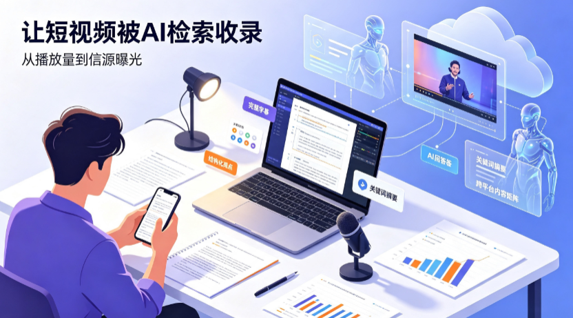 市郊区短视频创作者新必修课：吃透 GEO 优化，让抖音内容被豆包、DeepSeek、元宝智能体收录